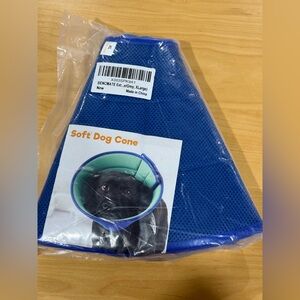 Bencmate soft dog cone Sz. XL blue/grey brand new sealed